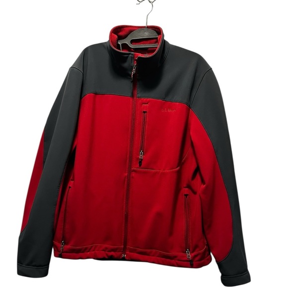Men's Red and Gray L.L. Bean Jacket - Picture 7 of 16